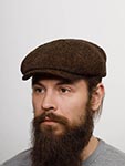 Кепка STETSON арт. 6840813 HATTERAS WOOL (коричневый)